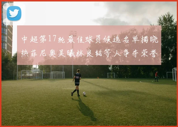 中超第17轮最佳球员候选名单揭晓热菲尼奥吴曦林良铭等人争夺荣誉